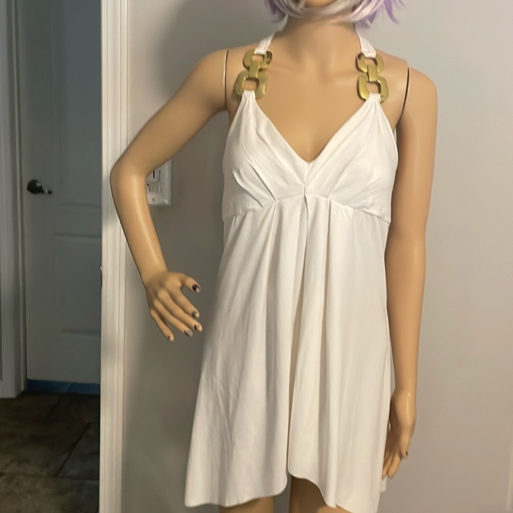 Cache’ Y2K Halter Tunic Size Medium